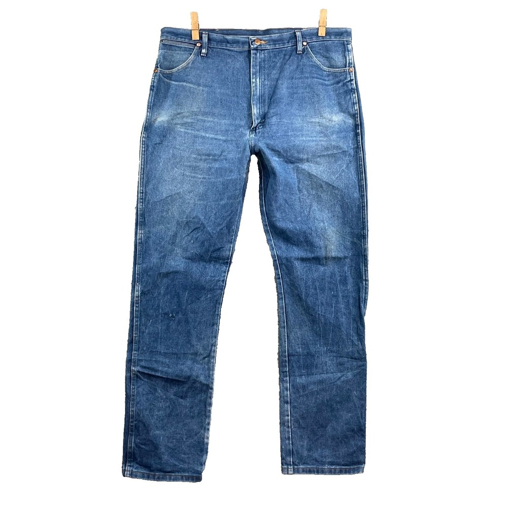 Wrangler Cowboy Cut Original Fit Jeans Men 41x34* Rodeo Western Workwear Rancher